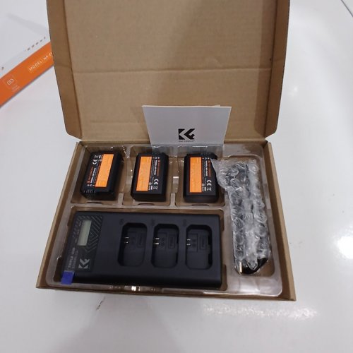4PC K&F CONCEPT CAMERA BATTERY & CHARGER KIT (MODEL: NP-FW50) image 3