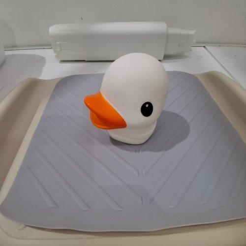 ESTCNK TODDLER ADJUSTABLE BATH HELPER RACK - 20.4" - 24.8" - WHITE/GREY (MODEL: 6667-B) image 4