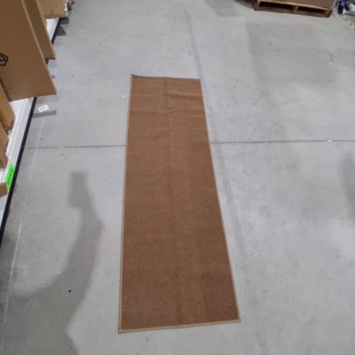RUG RUNNER - 24" X 71 - BROWN image 2