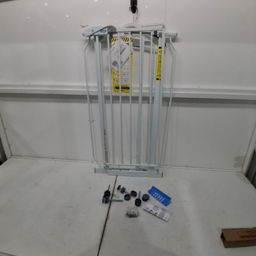 REGALO EASY STEP EXTRA TALL WALK THRU SAFETY GATE - 29"-36.5" X 36" - WHITE (MODEL: 1166 H DS) image 2