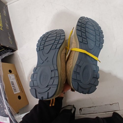SAFETOE SAFETY SHOES - US11 - BROWN / YELLOW (STYLE: L-7296) image 4