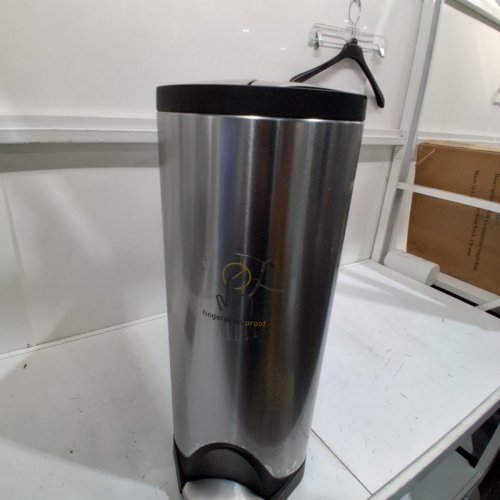 SIMPLE HUMAN BUTTERFLY 40L DUAL TRASH/RECYCLING CAN - BRUSHED STAINLESS STEEL image 5