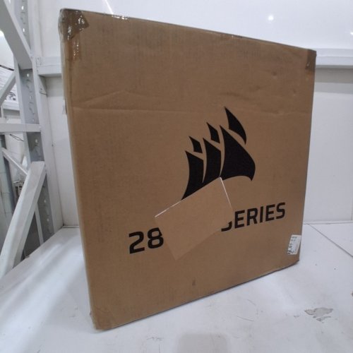 CORSAIR 2800X SERIES GLASS EXTERIOR MICRO-ATX PC CASE WITH 3 FANS - BLACK image 5