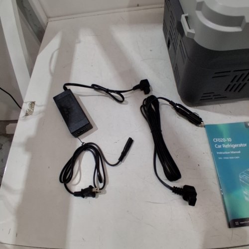 EUHOMY CAR REFRIGERATOR COMPRESSOR ELECTRIC COOLER WITH APP CONTROL - 12V - 10L - BLACK/GREY (MODEL: CF020-10GR-CAEH) image 5