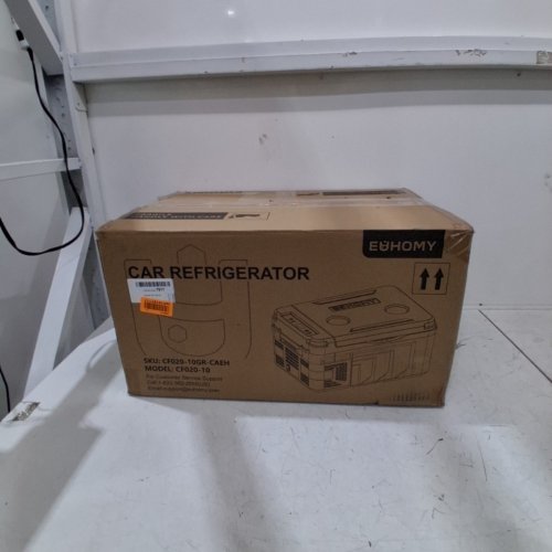 EUHOMY CAR REFRIGERATOR COMPRESSOR ELECTRIC COOLER WITH APP CONTROL - 12V - 10L - BLACK/GREY (MODEL: CF020-10GR-CAEH) image 8