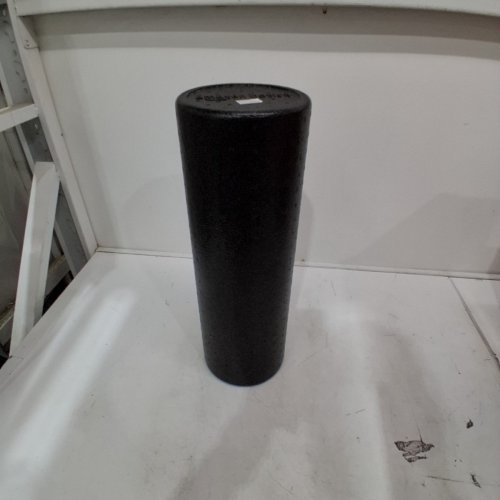 AMAZON BASICS HIGH-DENSITY ROUND FOAM YOGA EXERCISE GYM ROLLER - 18''X6" - BLACK image 2