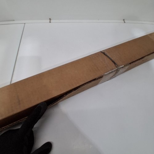 5PK ULINE ACRYLIC CORNER GUARDS - 48" -CLEAR (MODEL: H-11396) image 6