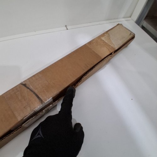 5PK ULINE ACRYLIC CORNER GUARDS - 48" -CLEAR (MODEL: H-11396) image 7
