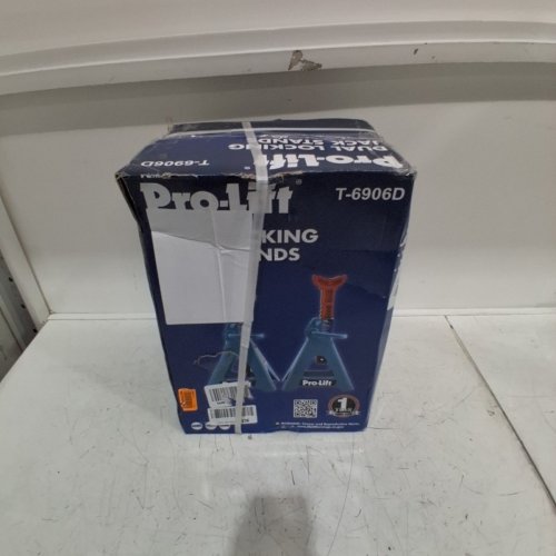 2PC PRO-LIFT T-6906D DOUBLE PIN JACK STAND - 6 TON image 2