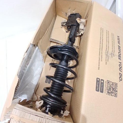 TRQ FRONT RIGHT STRUT AND SPRING ASSEMBLY - COMPATIBLE WITH 14-19 TOYOTA HIGHLANDER - BLACK (MODEL: SCA31108) image 2