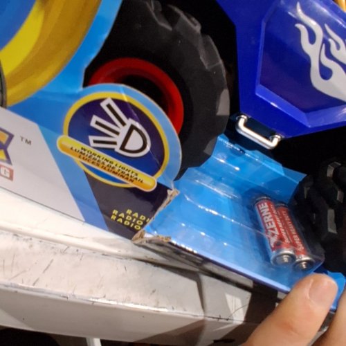 SONIC THE HEDGEHOG 2.4GHZ RADIO CONTROL MONSTER TRUCK - BLUE (MODEL: 1511) image 5