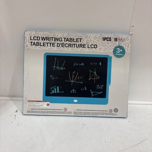ELECTIGHT LCD WRITING TABLET WITH ERASABLE BUTTON - 16" - purple image 3