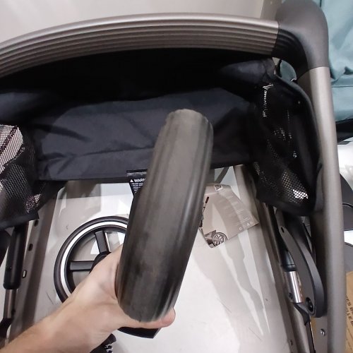 CYBEX BALIOS S LUX 2 TRAVEL SYSTEM READY BABY STROLLER - STORMY BLUE image 4