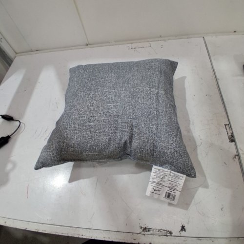 BOZANTO DECORATIVE SQUARE OUTDOOR PILLOW - GRAY image 3