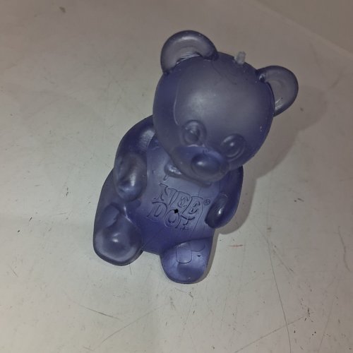 SCHYLLING NEEDOH GUMMY BEAR SQUISHY FIDGET TOY - 3.75" - PURPLE image 3