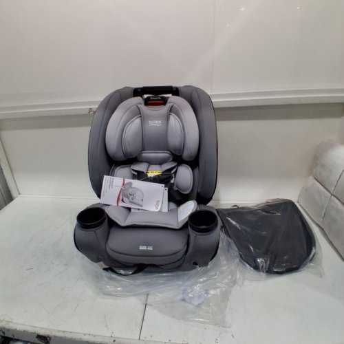 BRITAX ONE4LIFE CLICKTIGHT ALL‑IN‑ONE CONVERTIBLE CAR SEAT WITH REAR‑FACING HIGH‑BACK BOOSTER, CLICKTIGHT INSTALLATION SAFECELL STEEL FRAME 15‑POSITION HARNESS MACHINE‑WASHABLE COVER - GREY (MODEL:E1C923N) image 3