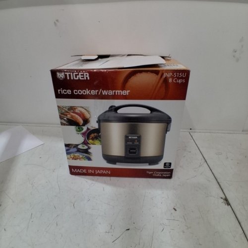 TIGER 5.5 CUP ELECTRIC RICE COOKER / WARMER, SATIN image 7