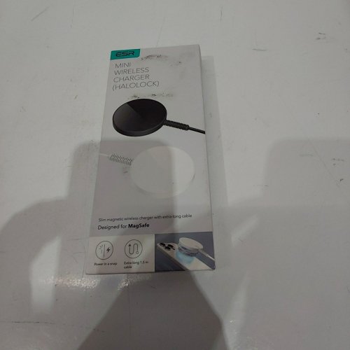 ESR MINI WIRELESS HALOLOCK CHARGER - WHITE / SILVER (MODEL: 2C562A) image 2
