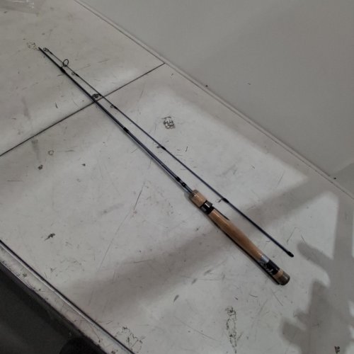 PFLUEGER SPINNING FISHING ROD- 5FT6" - BROWN/GREY image 2