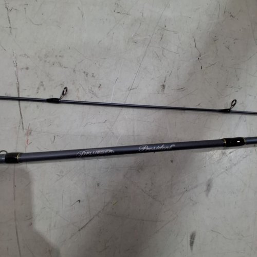PFLUEGER SPINNING FISHING ROD- 5FT6" - BROWN/GREY image 4