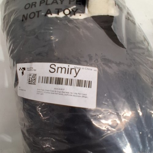 SMIRY NON-SLIP COUCH COVER FOR DOGS, MACHINE WASHABLE - 27" X 70" - BEIGE image 3