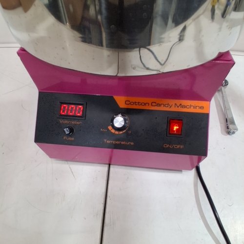 PALATALA ELECTRIC COMMERCIAL COTTON CANDY MACHINE - 1000W - PINK/STAINLESS STEEL (MODEL:CCM001) image 2