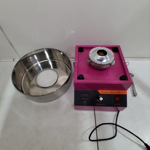 PALATALA ELECTRIC COMMERCIAL COTTON CANDY MACHINE - 1000W - PINK/STAINLESS STEEL (MODEL:CCM001) image 4