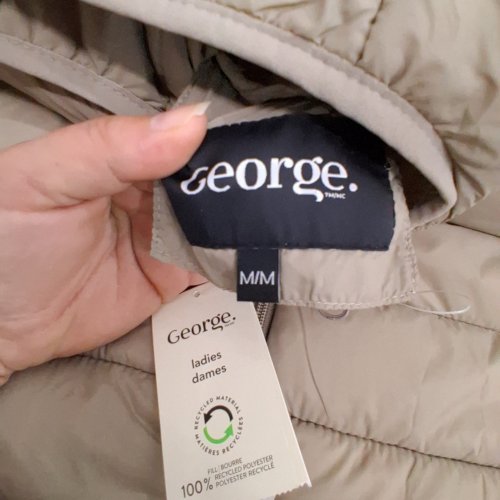 WOMEN'S GEORGE PUFFER JACKET - MEDIUM - BEIGE image 2