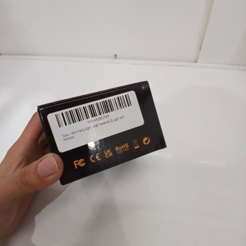 MINI PORTABLE USB PARTY LIGHT WITH REMOTE -BLACK image 3