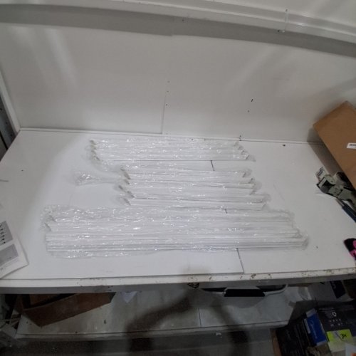 14PK PEEL AND STICK MOLDING TRIM FOR WALLS - WHITE image 3