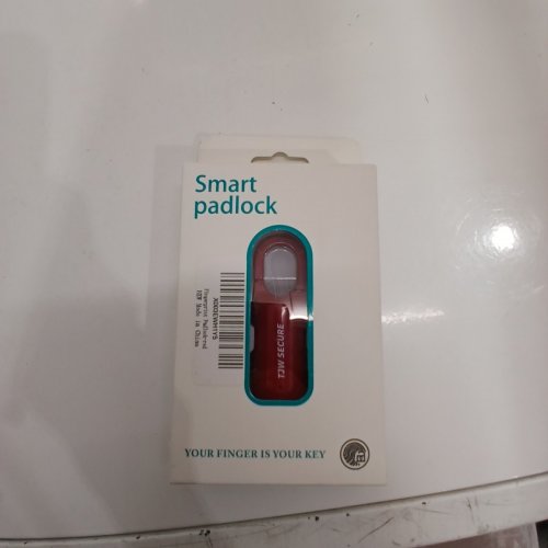 TJW SECURE MINI FINGERPRINT PADLOCK - RED image 2