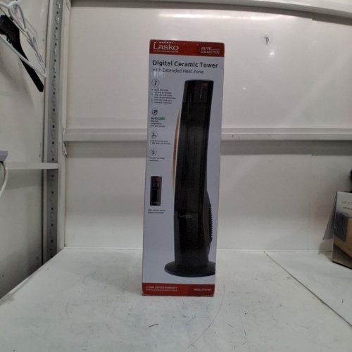LASKO DIGITAL CERAMIC TOWER HEATER WITH REMOTE - 32" - BLACK (MODEL: CT30796C/3079600)) image 5
