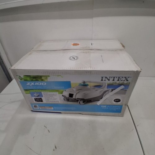 INTEX ZX100 AUTOMATIC POOL CLEANER - 3500GPH MAX - WHITE/GREY (MODEL: 28006E) image 4