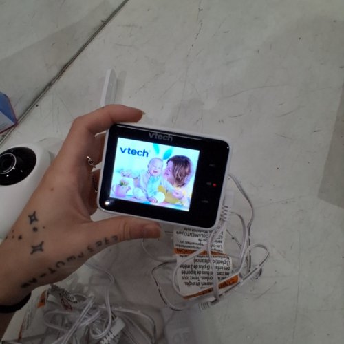 VTECH SMART WI-FI 1080P BABY VIDEO MONITOR - 2.8" - WHITE (MODEL: RM2751) image 2
