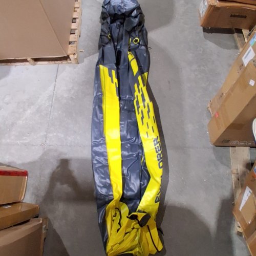 INTEX EXPLORER K2 2-PERSON INFLATABLE KAYAK SET WITH ALUMINUM OARS & PUMP - YELLOW (MODEL: 68307EP) image 4