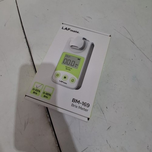 LAFMATE BRIX REFRACTOMETER- FOR WINE MAKING AND HOME BREWING - 0-55% BRIX - WHITE/GREEN (MODEL: BM-169) image 5