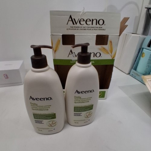 2 AVEENO DAILY MOISTURIZING LOTION, FRAGRANCE FREE - 710ML/EACH image 2