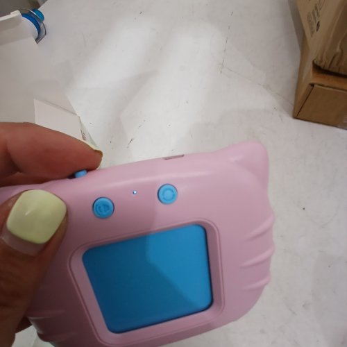 EDUCATIONAL ELECTRONIC ABC SIGHT WORD FLASH CARD READER FOR AGES 1-4 - PINK & BLUE image 2