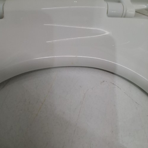 BEMIS ELONGATED PLUMBING FIXTURES TOILET SEAT - 18" - WHITE (MODEL: 7300SLEC000) image 3