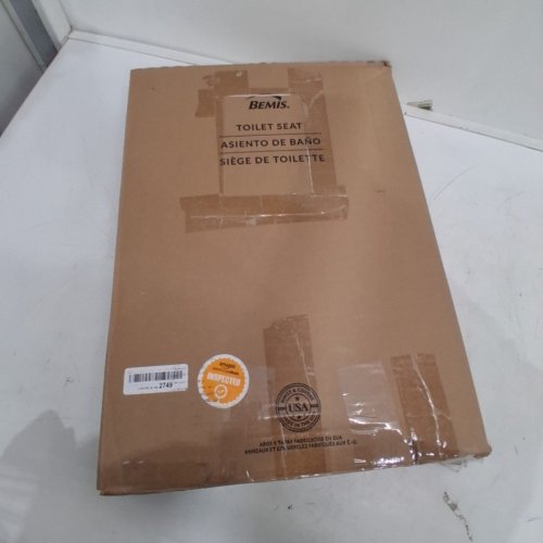 BEMIS ELONGATED PLUMBING FIXTURES TOILET SEAT - 18" - WHITE (MODEL: 7300SLEC000) image 5