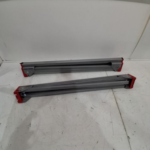 2PK CRAFTSMAN FOLDING METAL SAWHORSE - 31" X 29" - SILVER/RED (‎MODEL: CMST11154) image 2