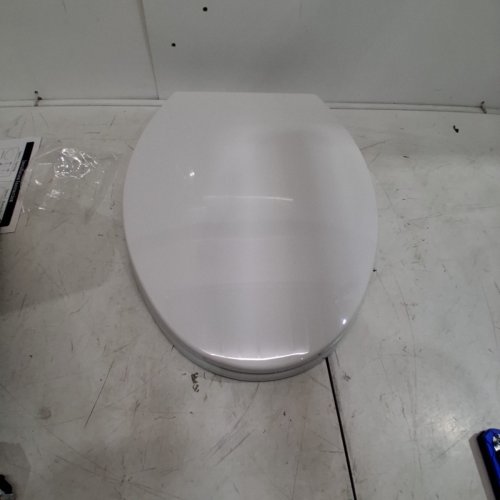 AOLALA ELONGATED SOFT CLOSE TOILET SEAT - 18.23" X 14.21" - WHITE image 2