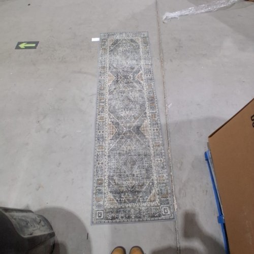 GENIMO RUNNER RUG - 2FTX 7FT - PASSAGE GREY image 3