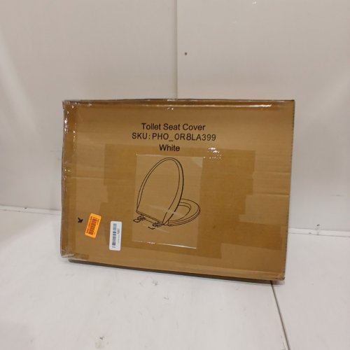 GARVEE ELONGATED TOILET SEAT - 17" - WHITE (MODEL: PHO-0R8LDVYT) image 3
