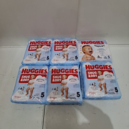 168PK HUGGIES SNUG & DRY BABY DIAPERS - SIZE 5 (25+ LBS) - DISNEY DALMATIAN image 2