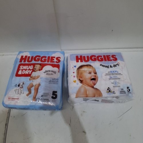 168PK HUGGIES SNUG & DRY BABY DIAPERS - SIZE 5 (25+ LBS) - DISNEY DALMATIAN image 3