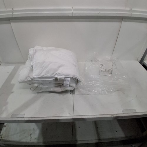 EASELAND SOFT QUILTED DOWN ALTERNATIVE COMFORTER - FULL (82" X 86") - WHITE image 2