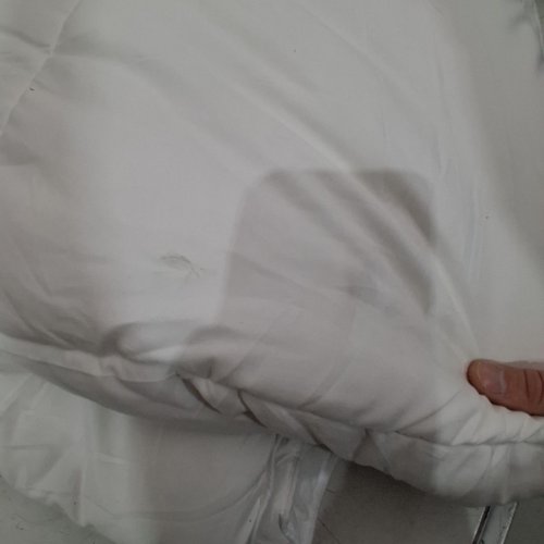 EASELAND SOFT QUILTED DOWN ALTERNATIVE COMFORTER - FULL (82" X 86") - WHITE image 3