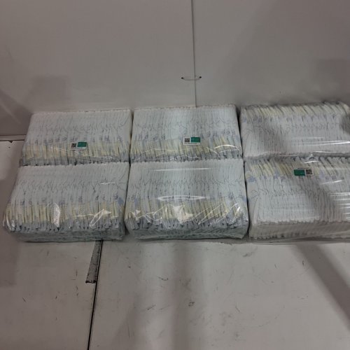 186PK PAMPERS SWADDLERS DISPOSABLE DIAPERS - SIZE 2 image 2