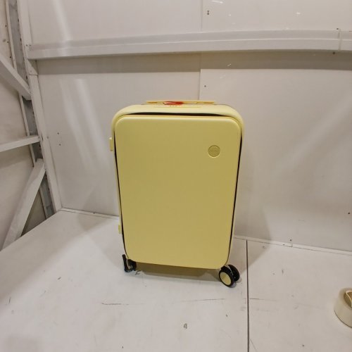 MIXI HARDSHELL CARRY ON LIGHTWEIGHT LUGGAGE SUITCASE WITH SPINNER WHEELS - 20" - LARK BANANA YELLOW image 2